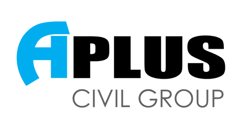 AplusCivil white logo